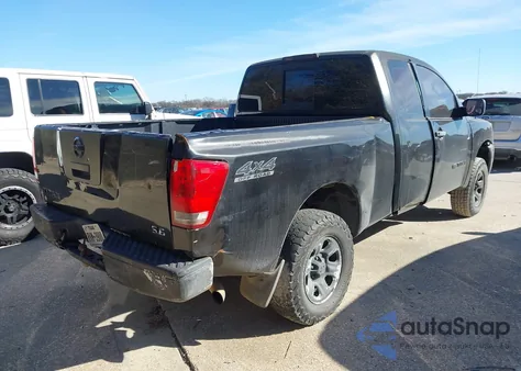 2005 Nissan Titan Xe из США, поврежденный, VIN 1N6BA06B75N534943